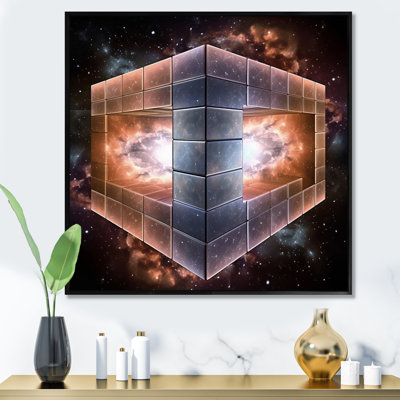 Block Universe Theory Space Galaxy I - Print