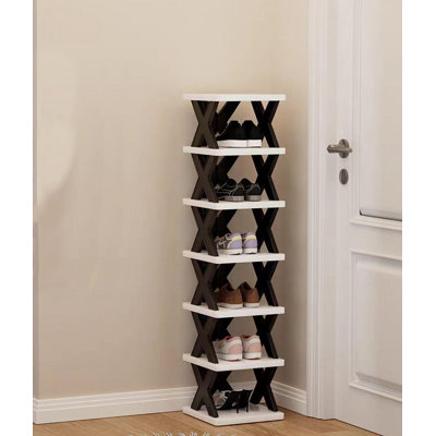 Compact Narrow Shoe Rack – Multi-Layer Space-Saving Shoe Organizer For Doorway, Dorms, And Small Spaces