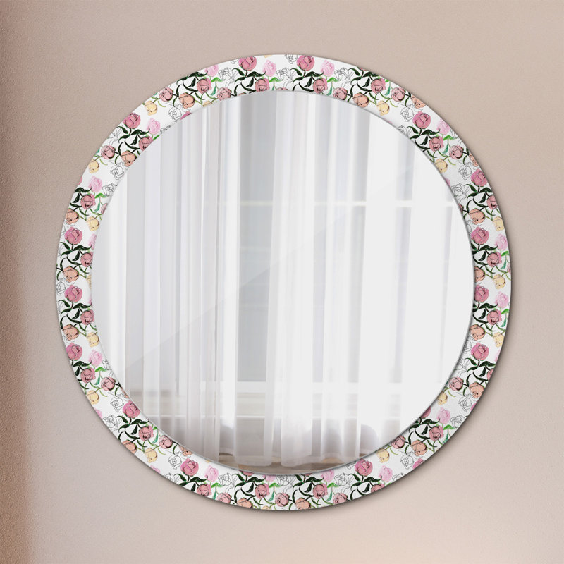 Huldar Glass Flat Wall Mirror