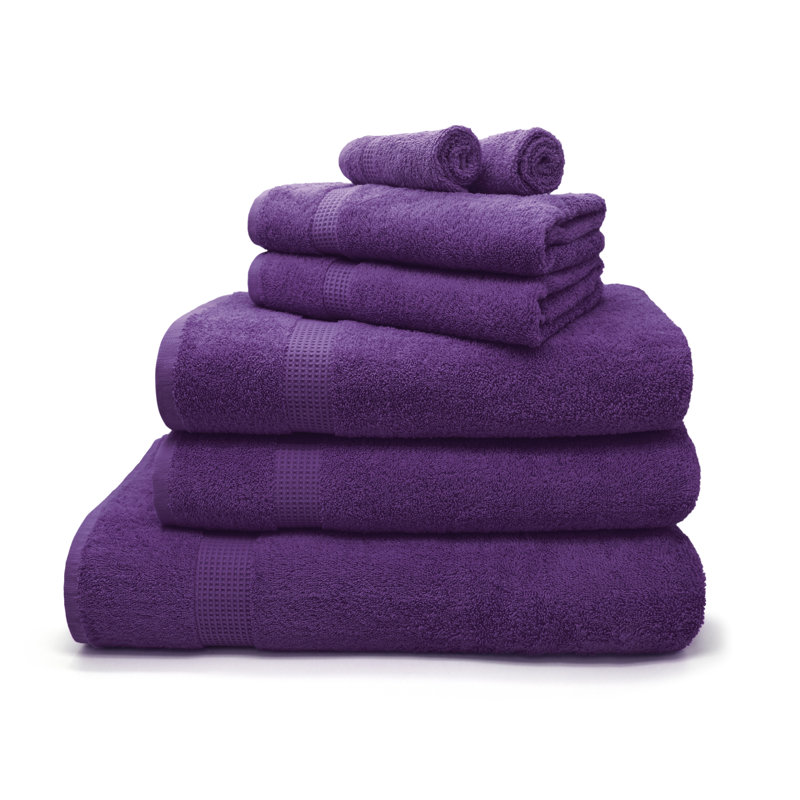 Palyn Bath Sheet Super Absorbent 550 gsm Luxury Egyptian-Quality Cotton 90x150, Purple