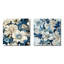 Coastal Breeze Paisley Motif III - Ensemble de 2 collages carrés floraux et botaniques-101859377-101859375