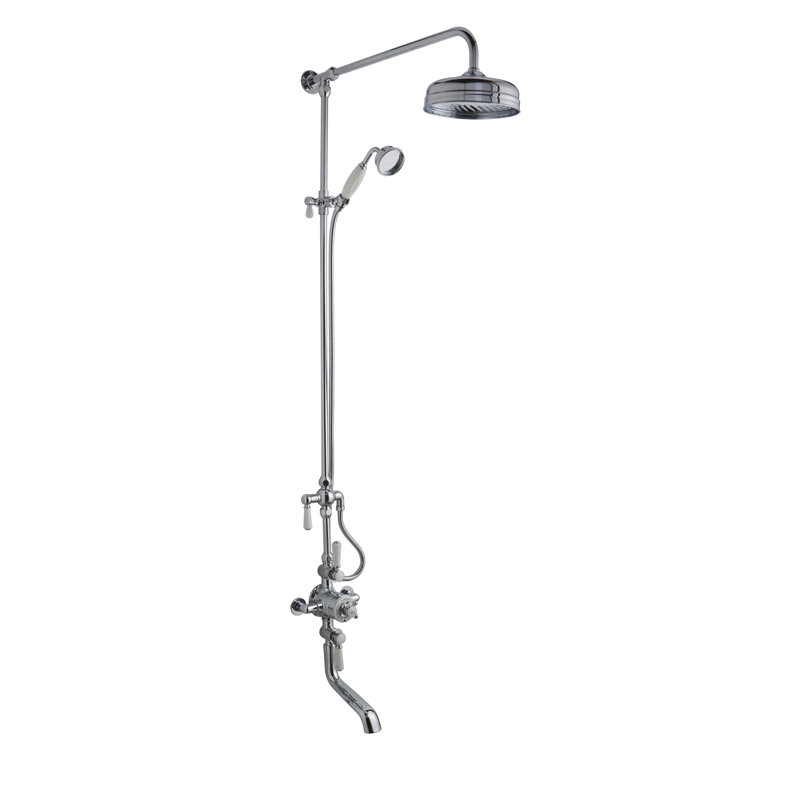 Topaz Thermostatic Shower with Dual Shower Head