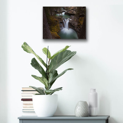 Johnston Canyon 1' by Joe Reimer Photography, Acrylic Glass Wall Art