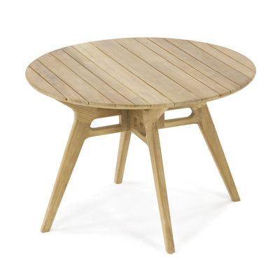 Outdoor Round Teak Dining Table