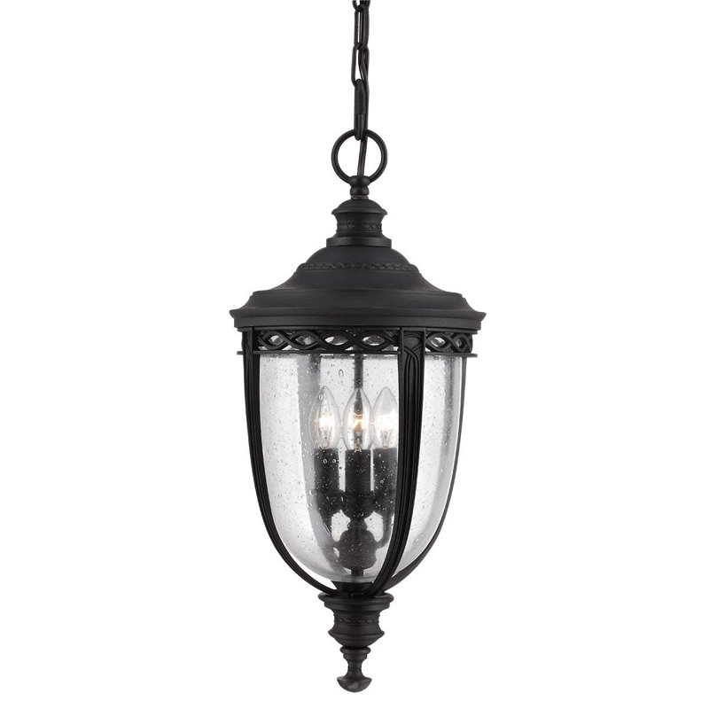 Thynes 3 - Light Pendant, Large, Black