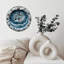 Horloge en résine Ocean Wave