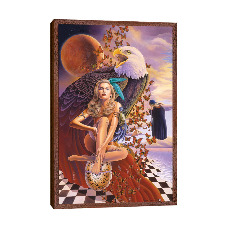 My Time by Graeme Stevenson - Gallery-Wrapped Canvas Giclée on Canvas, Classic Wood Floater Framed