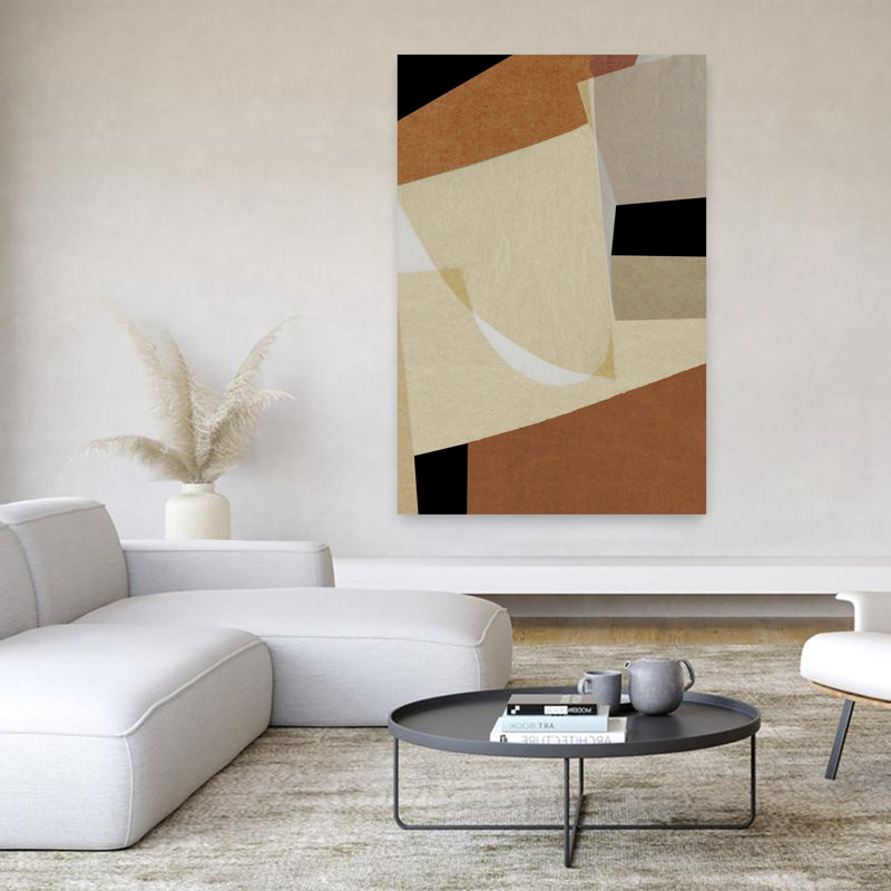 Art contemporain contemporain abstrait, H 60 po x l 40 po