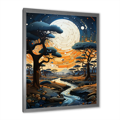 " Baobab Tree Surreal Scene II "