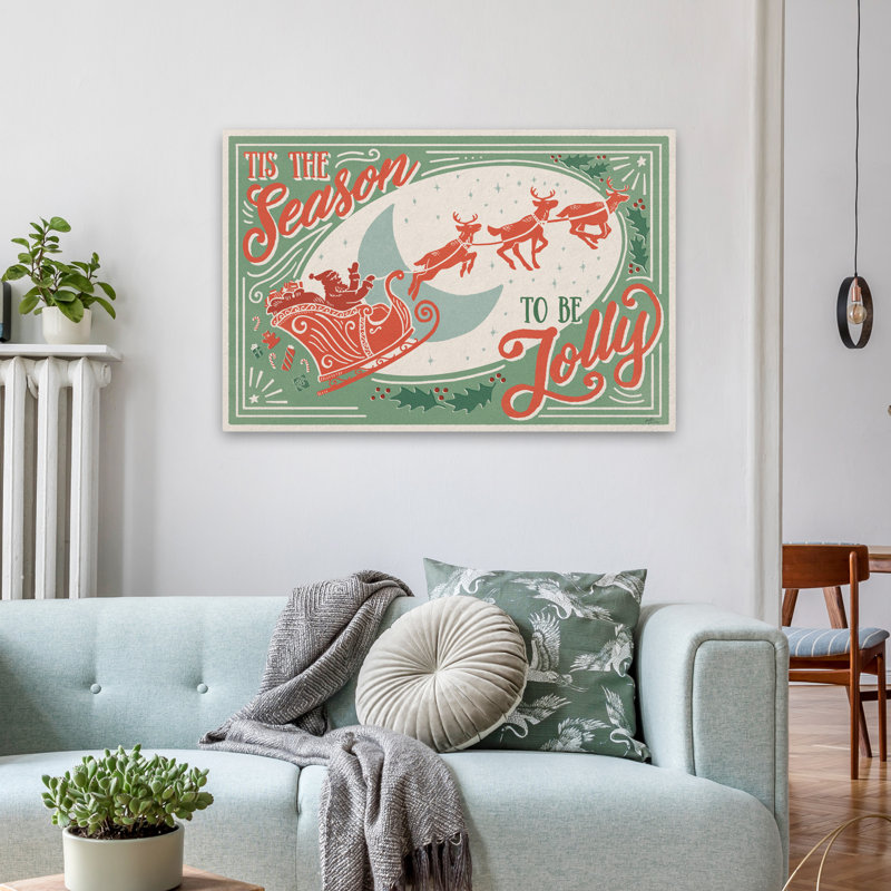 Naughty And Nice I - animaux, baies, bonbons, cannes, art, H 24 po x l 36 po