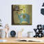 «Millen Pines» «Owl and Elephant» par Nancy Lee, art mural en métal-63295974