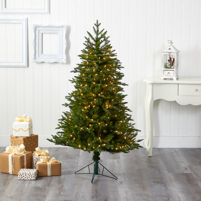Sapin de Noël artificiel avec lumières claires