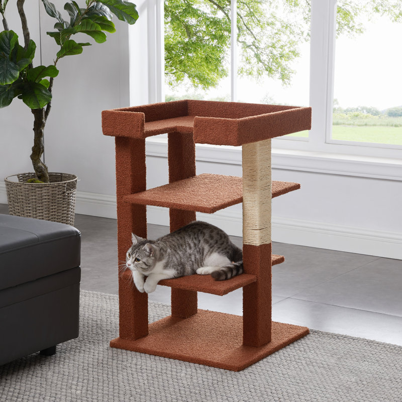Perchoir pour chat Aletse, Brun