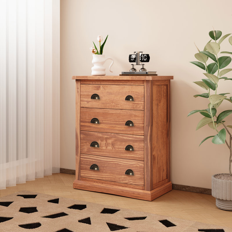 Drouin 70cm W 4 - Drawer Chest of Drawers