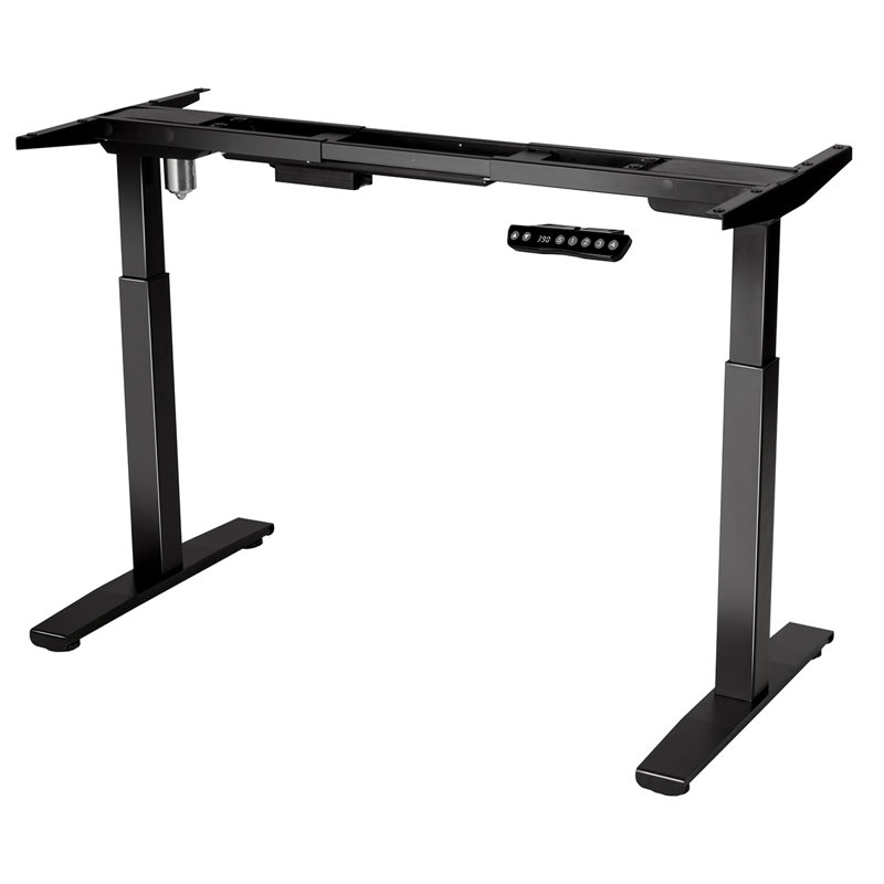 28.5'' H x 46'' W Desk Base, Black