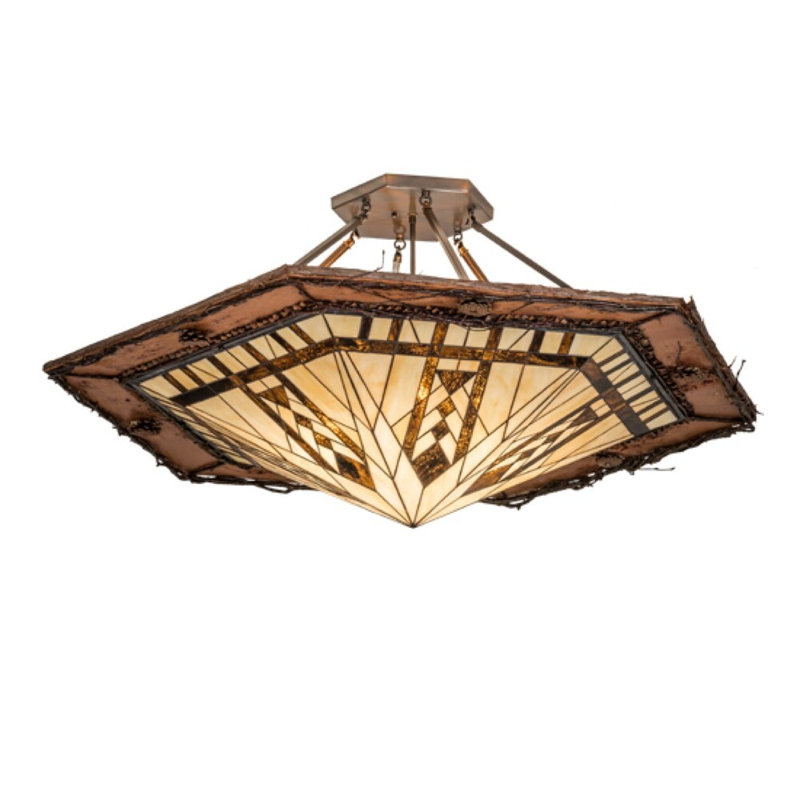 Sonoma 6 - Light Semi Flush Mount