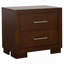 Polk Cappuccino 2-Drawer Nightstand
