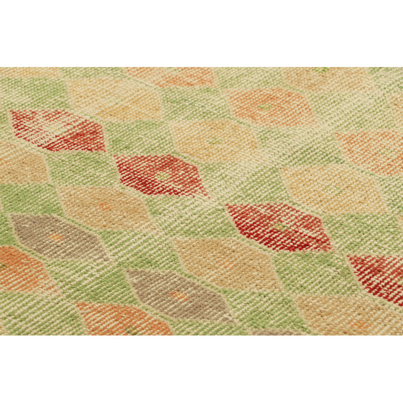One-of-a-Kind 3'3”x4'5” Hand Knotted Area Rug