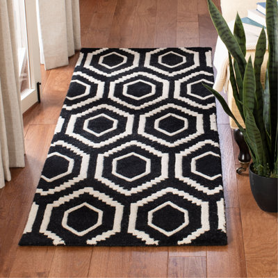 Tapis en laine touffeté à la main Deedie