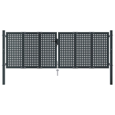 Ebern Designs Garden Gate Anthracite 