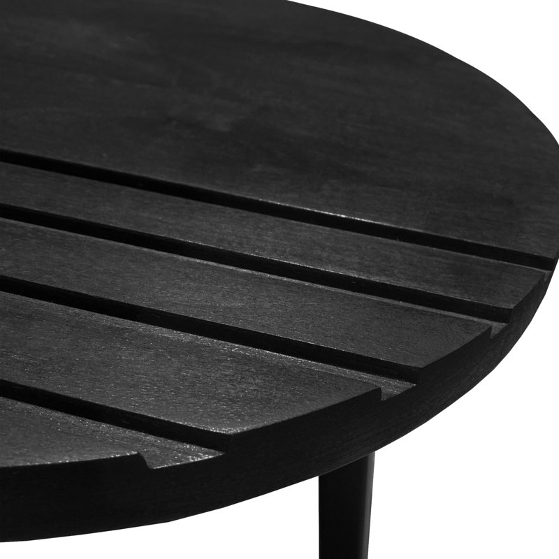 Kalvar Solid Wood Top End Table