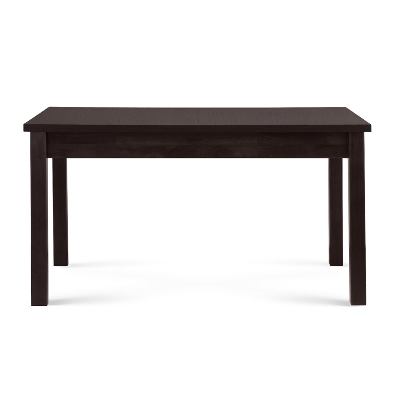 Cenare Extendable Dining Table, 78cm H x 180cm W x 80cm D, Wenge