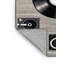  Tapis lavable avec disques vinyle-426809220