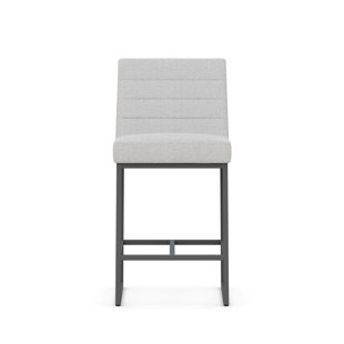 Mason Upholstered Counter Stool with Metal Frame