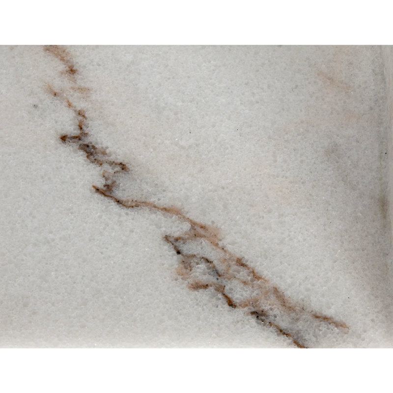 Table de bout Aero, Marbre blanc