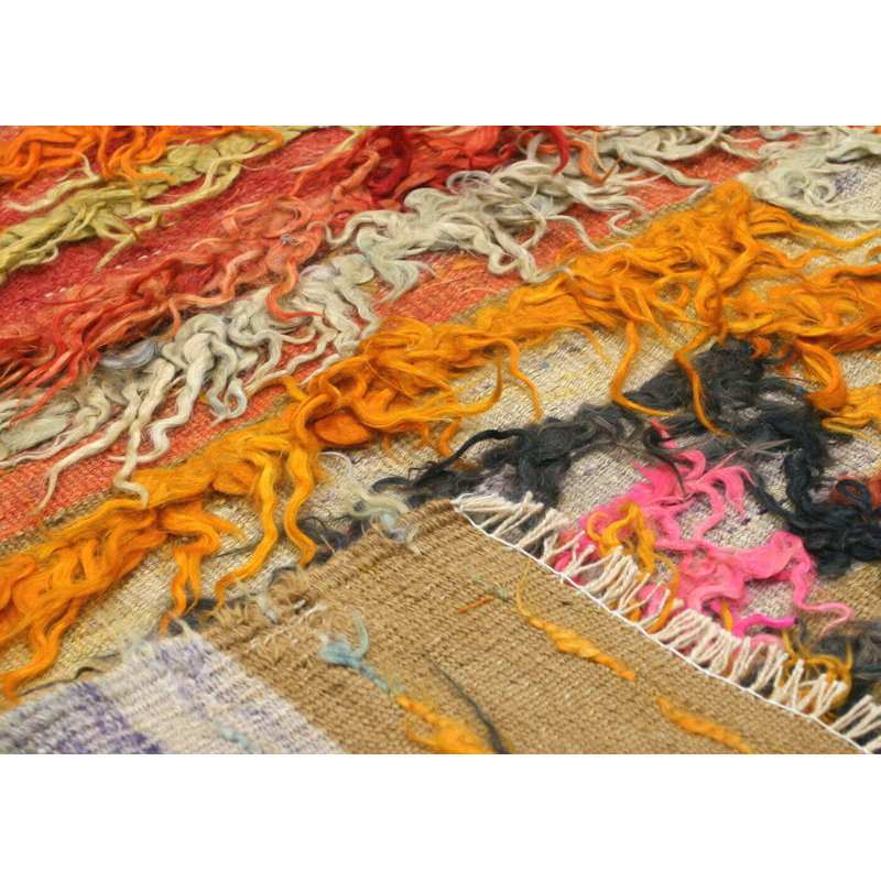 Square One-of-a-Kind 3'8" X 3'9" Area Rug