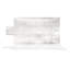 Brazoria 30.5cm W x 15.4cm L Vinyl Peel and Stick Mosaic Tile