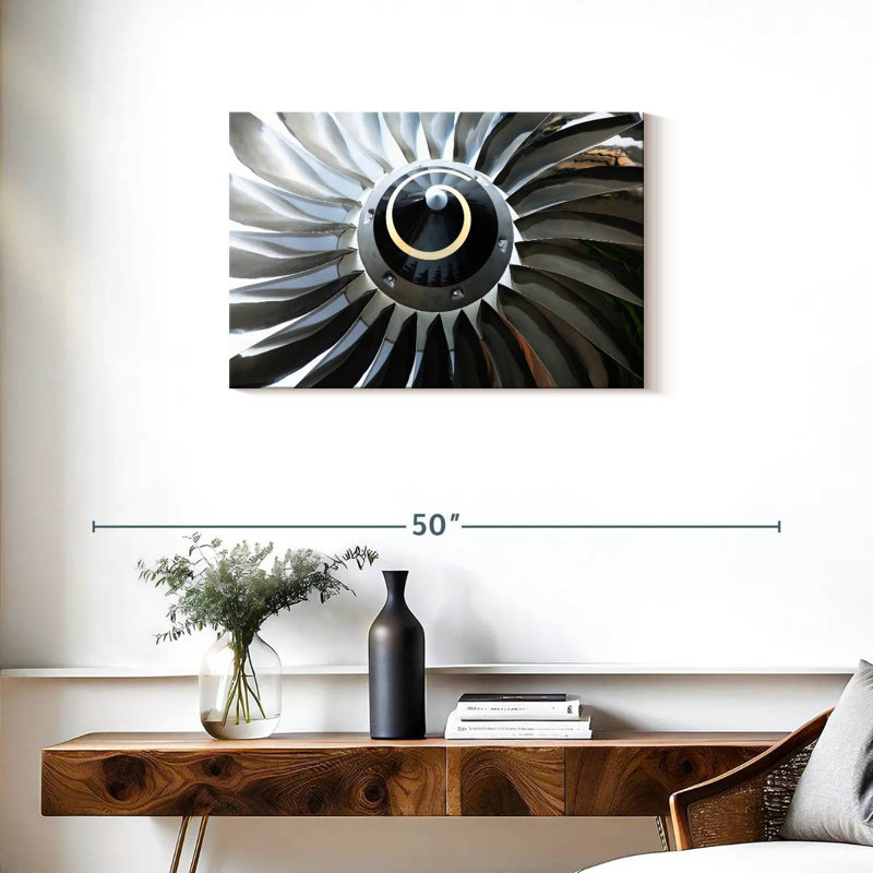 Turbine Mehar Shiny Jet, H 20 po x l 30 po
