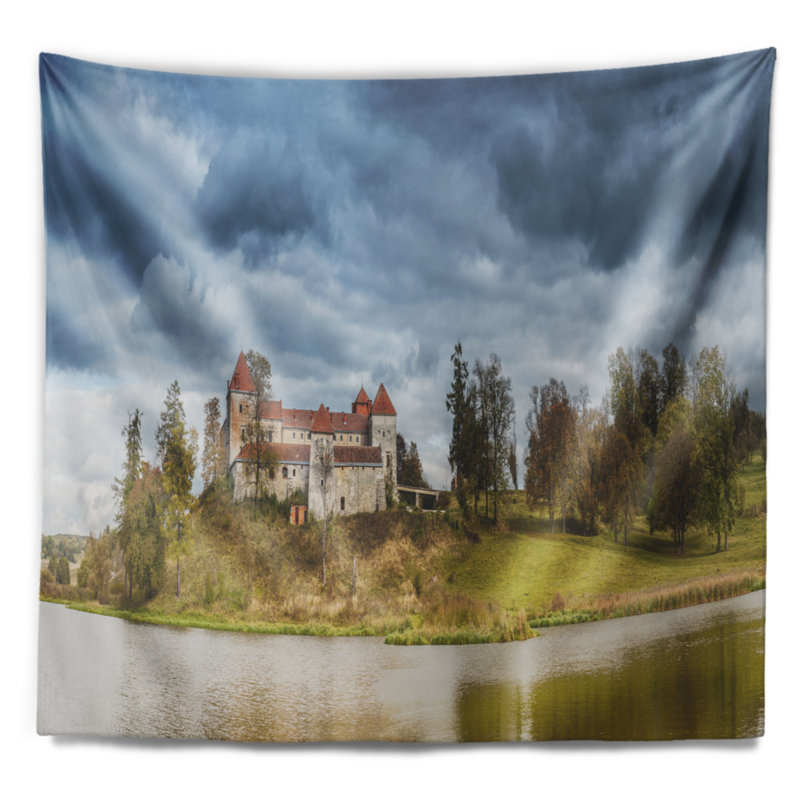 Polyester Tapestry, 78" H x 92" W