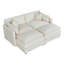 Canapé-lit en chenille moderne avec repose-pieds-1006864278-1006864277