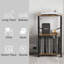 Record Player Stand with LED Light-116993253