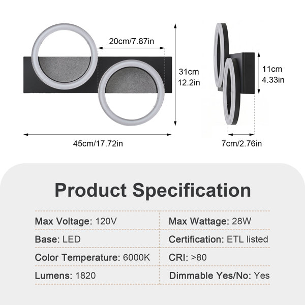 Dimensions du produit