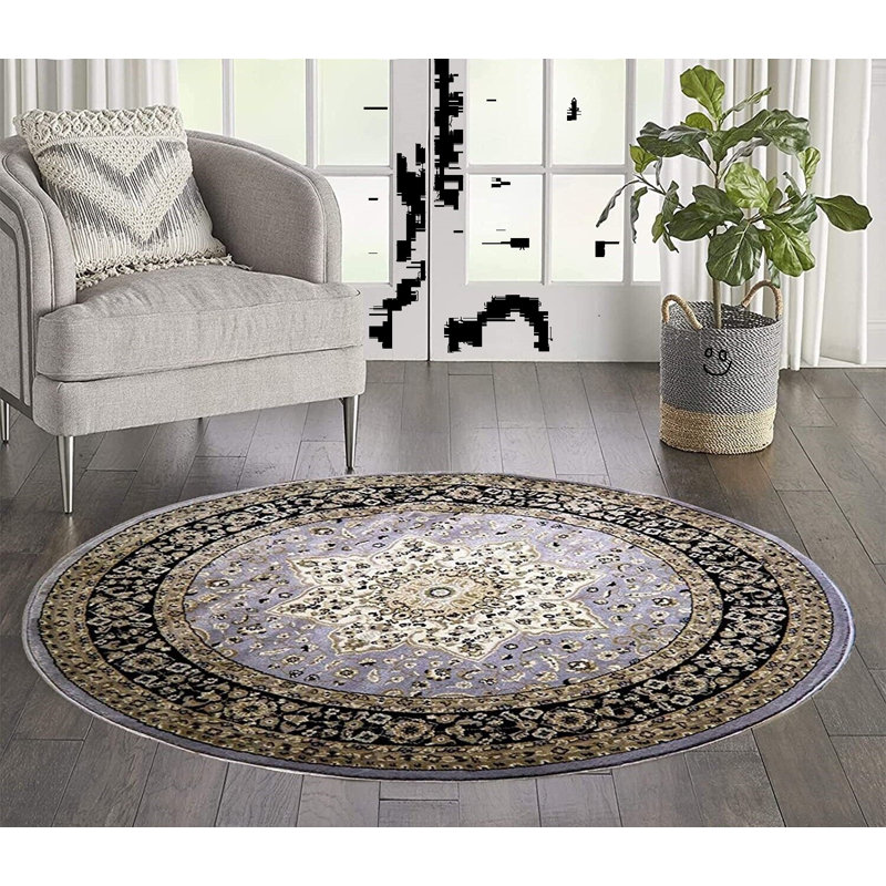 Round Armond 120cm X 120cm Area Rug
