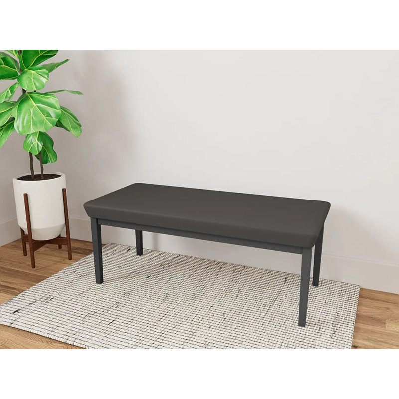 Banc en acier Lenox, Gris anthracite, Gris anthracite Patriot Plus