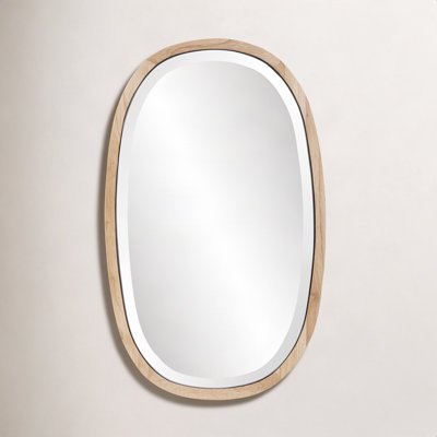 Cartwell Natural Oak Framed Accent Wall Mirror