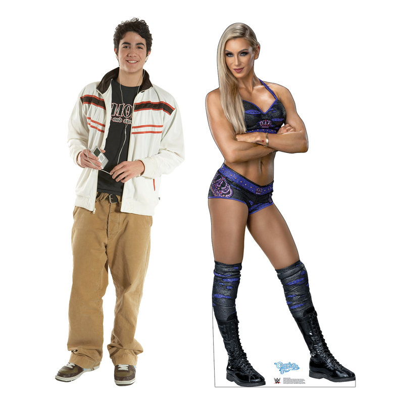 Lifesize WWE Charlotte Flair Cardboard Cutout Standee
