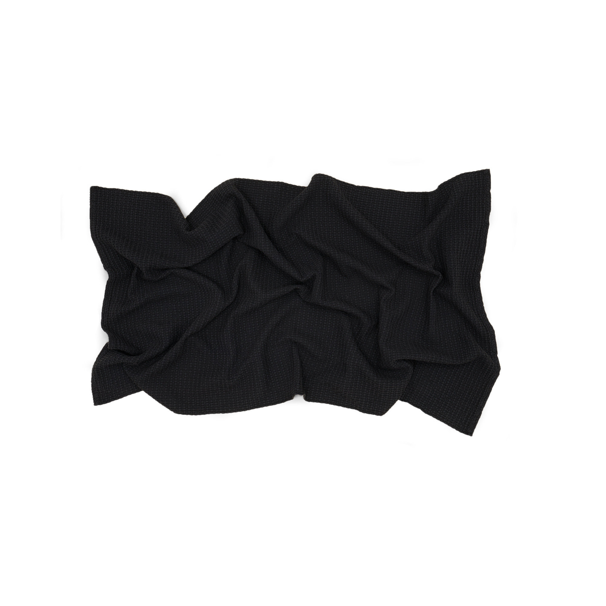 Simple Cotton Hand Towel, Black, Hand Towel - 1 Pack