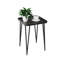 Table d'appoint / d'appoint, structure métallique imperméable, idéale pour le salon-1099938012