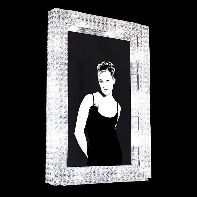 Eclipse Fashion Rectangle Lighted Wall Mirror