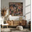 Fragmented Earthy Abstract by Josie George — Abstract Wall Art-579947076-579947084-579947089