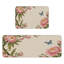 Ensemble de 2 tapis de cuisine pivoines et papillons-641045226