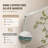 Wall Mounted Full Length LED Mirror with 3 Color Lighting Dimmable Shatterproof 5mm Copper Free Silver Glass Plug In or Hardwired-655563666