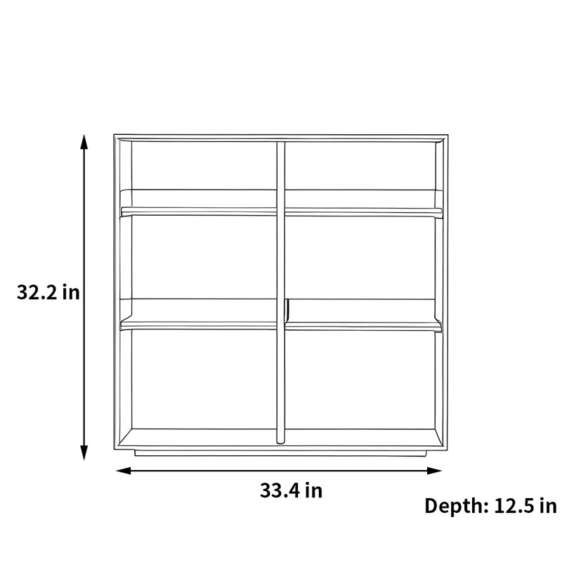 Kennemer, (3 tablettes) 32,2 po x l 33,4 po x P 12,5 po