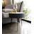 Stainless Steel Top End Table with Storage-71107619