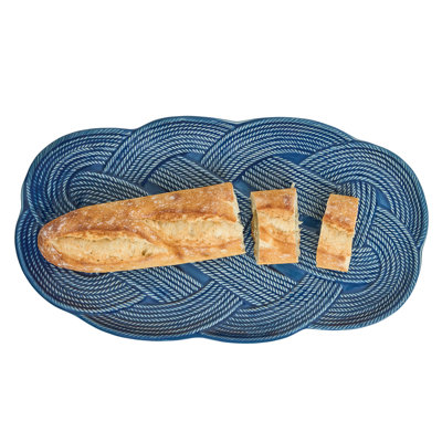 Le Panier Mystic Knot Charger/Platter - Denim
