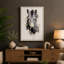 Striped Portrait Modern - Print-136705838-136705835
